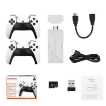 GameStick 4K Wireless Console with 32GB Storage and Dual Controllers