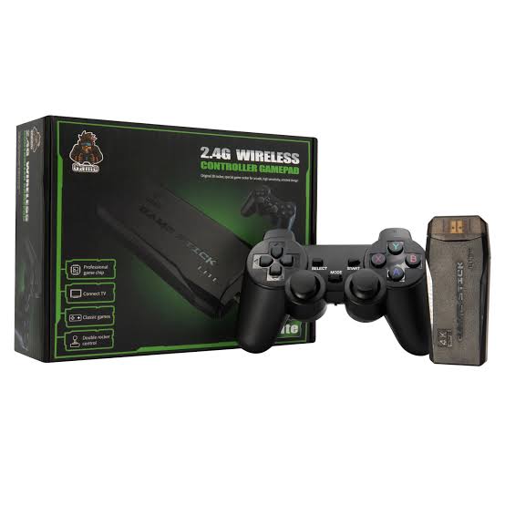 Game Stick Lite Essentials — Wireless Console with Single Controller