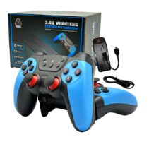 Premium Wireless Switch-Style Pro Controller — Blue Edition