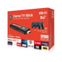 8K Game TV Stick HDR Edition — Android TV Powered with Free Streaming