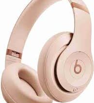 Premium Wireless Over-Ear Headphones — Warm Sand