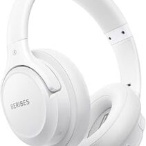 Compact Wireless Over-Ear Headphones — Arctic White