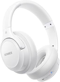Compact Wireless Over-Ear Headphones — Arctic White