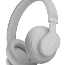 Pebble Grey Wireless Over-Ear Headphones — Minimalist Design