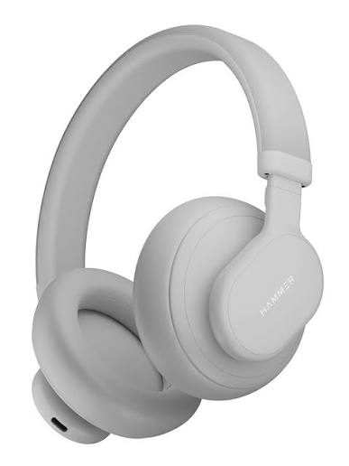Pebble Grey Wireless Over-Ear Headphones — Minimalist Design