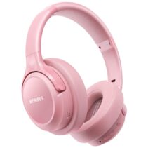 Premium Over-Ear Wireless Headphones — Soft Pink