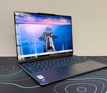 Premium 2-in-1 Convertible Laptop — Side Angle Edition